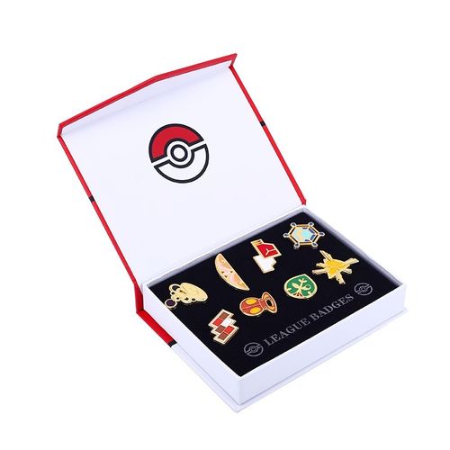 Caja Medallas Pokemon Liga Kalos League Badget