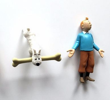 Figuras Tintin y su inseparable perro Milu